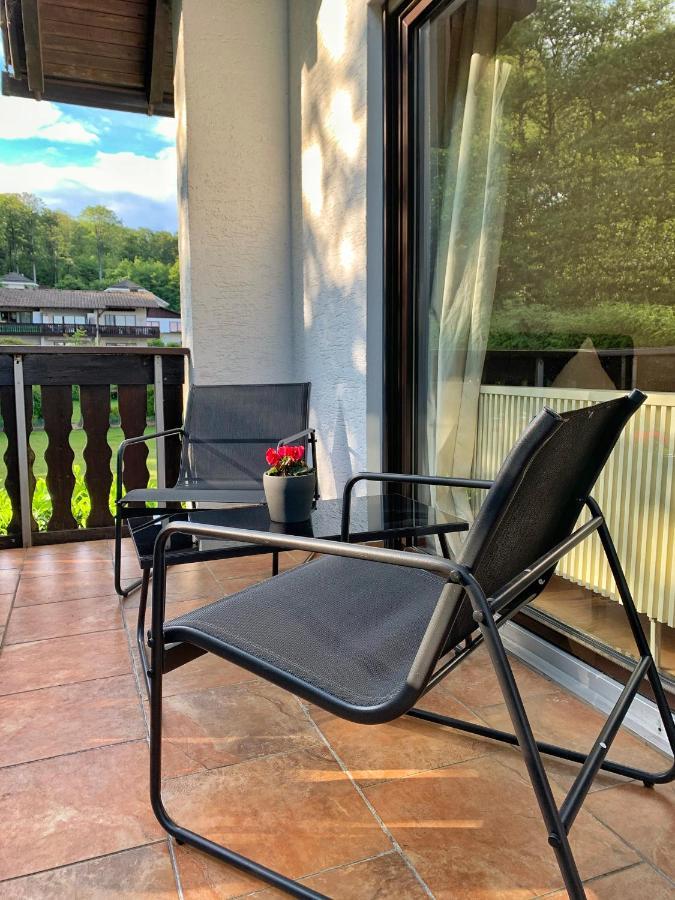 Ferienwohnung Am Ententeich Bad Marienberg Ngoại thất bức ảnh