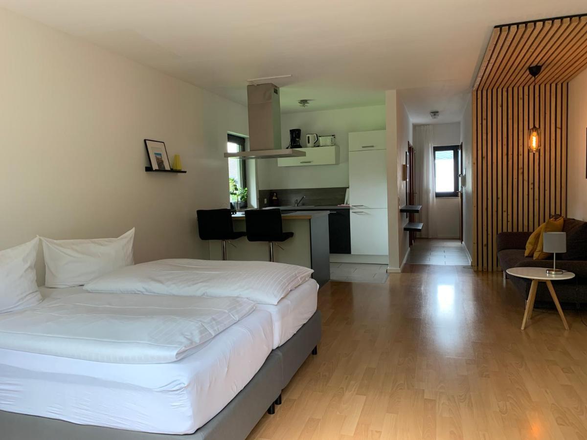 Ferienwohnung Am Ententeich Bad Marienberg Ngoại thất bức ảnh